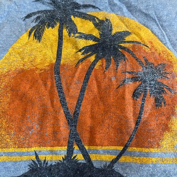 Mens Sonoma palm tree t-shirt - Picture 2 of 5